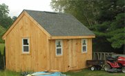 Picture of custom shed