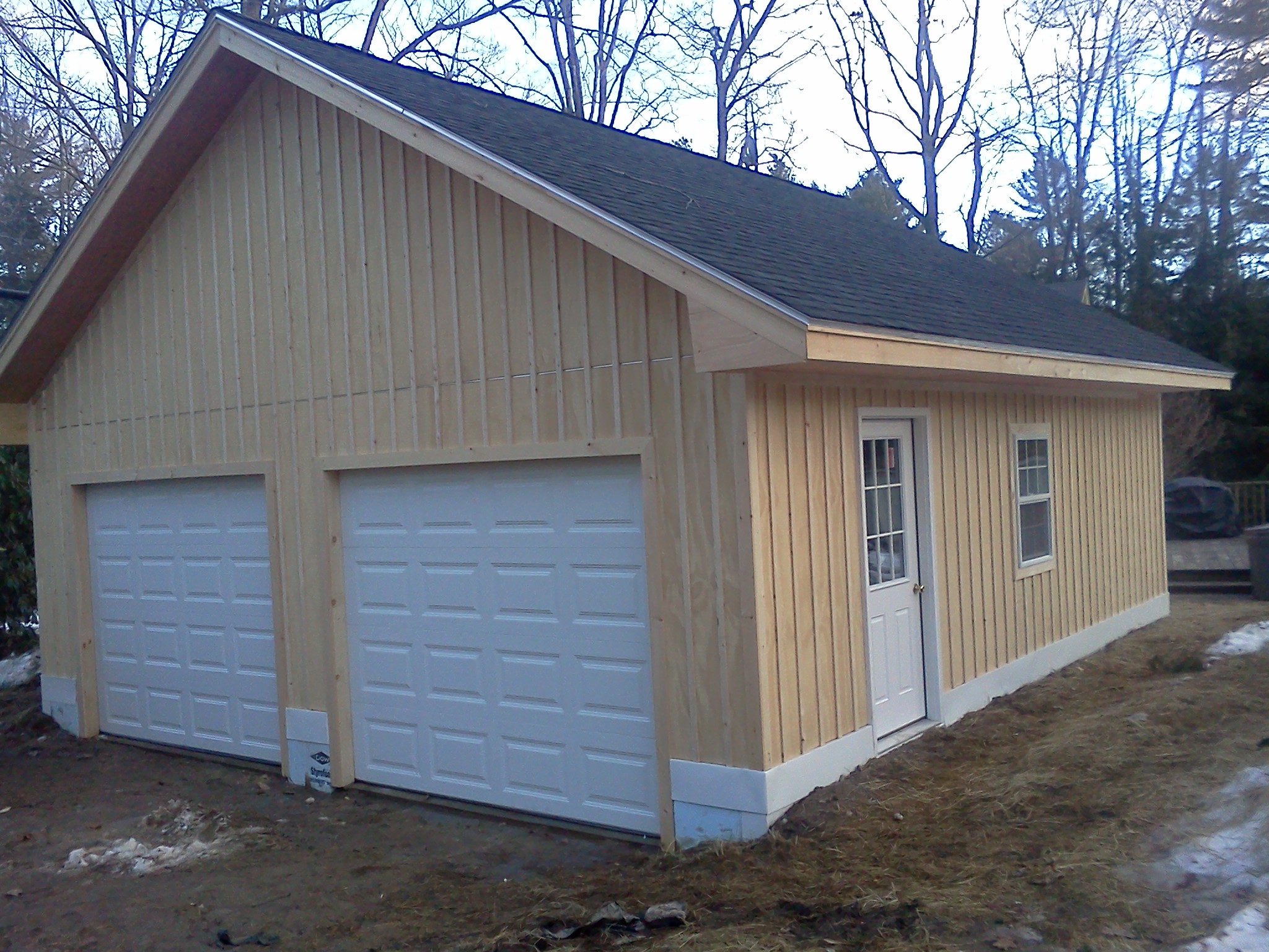 Picture of custom garage 